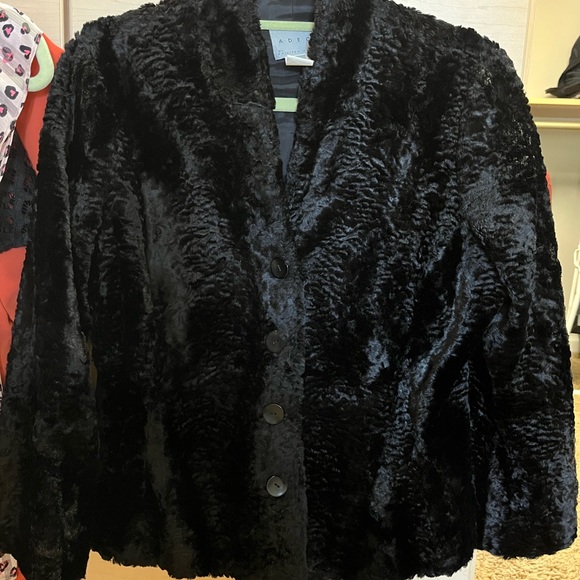 Philippe Adec2 black cape jacket - Size 8 - Picture 5 of 5